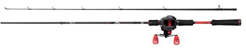 Abu Garcia MAX X Castingrute und Baitcast Rollen-Combo – Raubfischangel-Setup für Hecht, Barsch, Zander