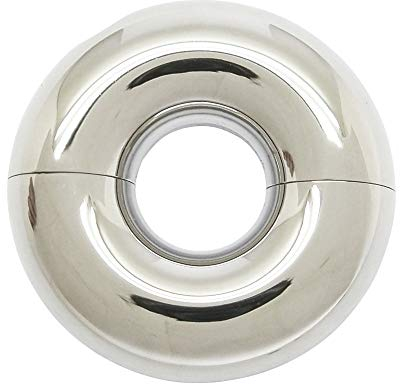 ACECHANNELEU Edelstahl Ringe Piercing Ringe Tribal Ringe Damen Herren Ringe Ringe Nase Lippe Ohr Piercing Ring (TDR 15mm x 15mm)