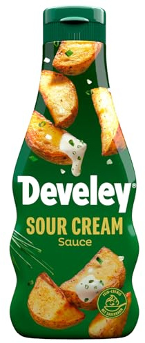 Develey – Sour Cream Sauce – 1 x 250ml – Fein-cremig mit Sauerrahm