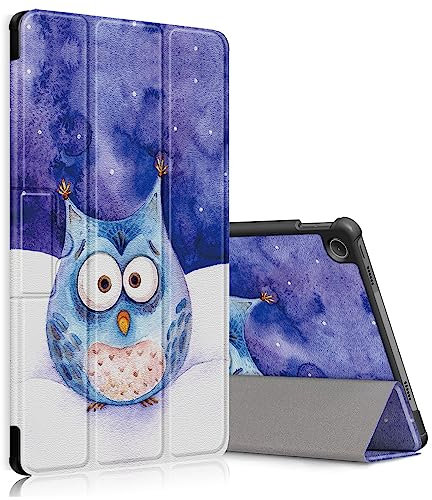 TOPCASE Cover Compatible with Lenovo Tab M10 Plus 3rd Gen 10.6 inch TB-125F / TB-128FU Tablet Case,Owl