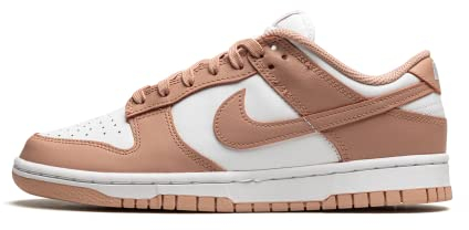Nike Dunk Low, Sneaker Donna, White Rose Whisper, 44 EU