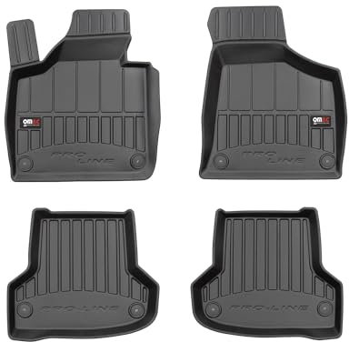OMAC Gummi Fußmatten kompatibel mit Audi A3 8P1 8PA 3tür 2003-2013 Premium Automatten 4tlg