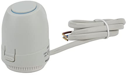 Qcwwy Attuatore Termico Elettrico, 2W IP54 Valvola per Riscaldamento a Pavimento Impermeabile Collettore per Attuatore Termico Elettrico per Termostato per Riscaldamento a Pavimento