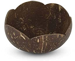 Cuenco de coco natural Ø 15 x 9 cm