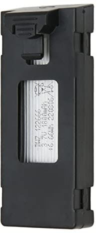 RC Drone Battery, Professional 3.7V High Capacity Replacement Battery, 1800Mah Remote Control UAV Battery for E88 E88MAX E525 E99 K3 RC UAV, Overcharge Short Circuit Protection (Black)