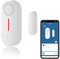 Sensor de Puerta y Ventana Inteligente Inalámbrico - Seguridad en Casa Con App Notificación, Volumen Ajustable, Temporizador - Compatible Con Alexa/Google Assistant - 1 Pack