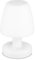REV EASY Tischlampe, kompakte Tischleuchte mit Dimmfunktion, H25cm, Akku 2200mAh, 120lm, IP44, weiß