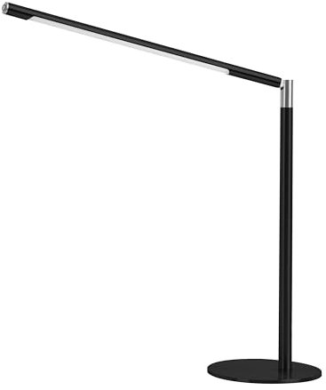 Hansa LED Tischleuchte Aura schwarz, stufenlos dimmbar, 3 Farbtemperaturen, 2800-4000 - 6000 Kelvin