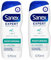 Natural and Gentle Shower Gel Bundle for Sensitive Skin - with Sanex Skin Expert Moisturising 2 x 570ml - Cleanses, Hydrates and Protects