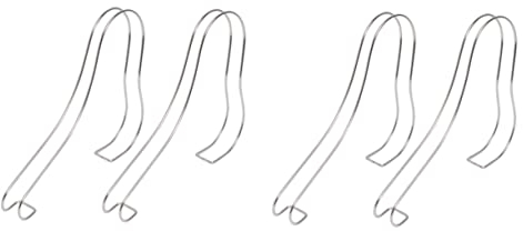 MAGICLULU 4 Stück Schuhspanner Damenschuhe Schuhregal Schuhstützanzeige Stiefelbäume für Herren Silberne Absätze für Elegante Damen tragbarer Monitorständer Sandalen-Präsentationsständer