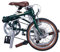 Dahon Boardwalk D7 Klappfahrrad Erwachsene, Klapprad 16 Zoll, 7-Gang-Schaltung Faltrad, Chrom-Molybdän-Stahl Folding Bike, Leichtes und Vielseitiges Citybike für Pendler, Reisen Dunkelgrün