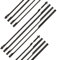 Lames de scie à chantourner épinglées, 4 , 105mm, lame de coupe du bois for scie Dremel Moto, 12 pièces(Metal)