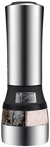 SXPXP Molinillo de Sal y Pimienta eléctrico 2 en 1