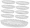 Hemobllo 10 Piezas Bandejas para Macetas para Plantas Base Blanca Previene Filtraciones y Deslizamientos Compatible con Macetas de Barro