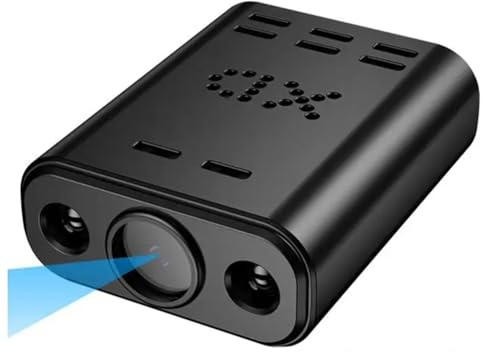 Ujjdwiurgh HD 5MP Mini WIFI Camera Built-in Battery IR Night Vision Human Tracking IP Camcorder Remote Monitoring Body Cam