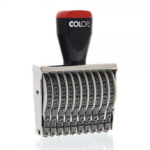 Colop Ziffernstempel 09010 (67x9 mm - 10-stellig)