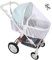CCUCKY Universal Mückennetz, Mosquito Netz Kinderwagen voller Abdeckung 150cm, für Kinderwagen, Reisebett (weiß)