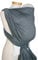 Storchenwiege Baby Tragetuch, 100% Baumwolle, deutsche Produktion, ab Geburt bis ca. 25kg (Grau, 5,2)