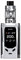 SMOK E-Zigarette, SMOK R-Kiss 200W-Kit mit TFV-Mini V2 Tank-2ml, kein Nikotin(Silber schwarz)