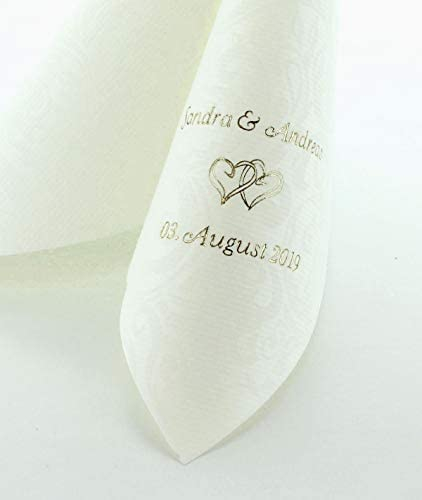 Parent Serviette Hochzeit / A40000 (50)