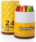 Jar Melo Washable Crayons - 24 Colours
