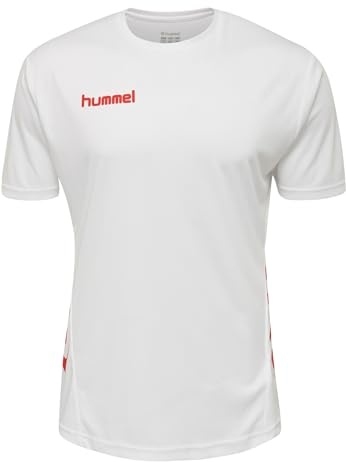 hummel Promo Duo Trikotset Kurzarm F6247 weissrot, L Herren
