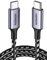 UGREEN USB C to USB C Charger Cable 60W USB C 3.1 5Gbps 4K@60Hz Video Display USB C Cable Compatible with MacBook Pro/Air, iPad Pro, iPhone 16/15, Galaxy S24/S23, HP, ThinkPad Monitor (2M)
