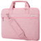 Voova Laptop Bag 15.6 Inch,Waterproof Computer Case Sleeve for MacBook Air 15,MacBook Pro 15/16,15-16 Inch HP Dell Lenovo Asus Laptop, Slim Briefcase Messenger Bag for women ladies& Girls,Pink