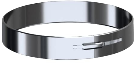 Kratki DW Befestigungsschelle | ADAM DW Klemmband 150 Kaminzubehör | Robust, aus Säurebeständigem Stahl, Hochtemperaturbeständig