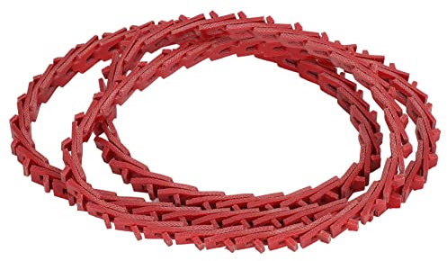 Lathe V Belt, 5 Feet A Type Adjustable Link V Belt,Power Twist V Belt,High Strength Transmission components,for Lathes Drill Press Table Saws Woodworking Tools