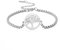 SIPURIS Bracelets arbre de vie pour homme et femme - Bracelet à maillons arbre de vie - Amulette de protection - Bijoux cadeaux pour femme (argent), taille unique, Acier inoxydable, Pas de gemme