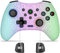 Controlador inalámbrico para conmutador/Lite/OLED, PS3/PS4/PS5, controlador Bluetooth para Windows PC/IOS/Android/Steam con colores RGB geniales, programable, vibración, turbo/desactivación
