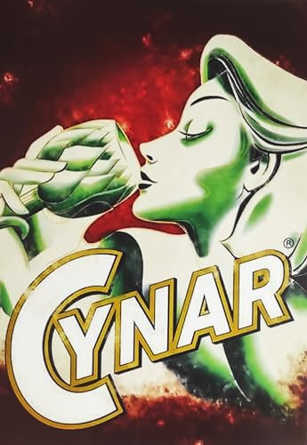 KUSTOM ART Dekorative Poster für die Wand Serie Werbung Vintage Cynar Kunstdruck auf beschichtetem Papier 42x30 cm ohne Rahmen