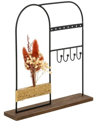 Atmosphera - Porte-Bijoux Automne métal Noir h26cm