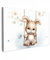 MuchoWow© Wandbilder Groß 120x80 cm XXL Schlafzimmer Home Deko Wohnung Bild Wohnzimmer Fotoleinwand Wand Bilder Leinwand Wall Decor Kaninchen - Babytier - Kinder - Kinderzimmer - Babyzimmer