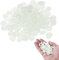500PCS Glow in The Dark Pebbles, Glow in Dark Luminous Cobblestones Glowing Pebble Rock Stones, Garden Stones Decorative White Pebbles for Garden, Potted Plant, Fish Tank