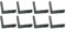 WELWIK 8PCS L Shaped Corner Connector Bracket with Screws Slot Aluminum Profile Accessories Internal Connection 6mm for 3D Printers CNC Routers Laser Engraving Machines Black