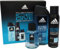 Adidas Ice Dive Geschenkset EDT 50ml + Duschgel 250ml + Deodorant Spray 150ml 3 in 1 Set