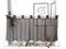 Devola Scheibengardinen Voile Kurzgardine mit Schlaufen Modern Bistrogardine Transparent Fenstervorhang Kurz Gardine Einfarbig Fenstergardinen Küche HxB 45x120cm Grau 1 Stück
