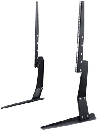 Desktop TV Stand TV Legs Fit 17-55 Inch Bracket Base Desk Riser Max VESA 600x400mm
