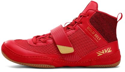 UKUBOXBAG Herren Wrestling Schuhe Mesh Gewichtheben Bodybuilding Gym Sport Turnschuhe Mode Kampf Boxen Trainer