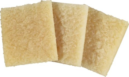 Crepe Radierer für Kleberückstände, Entfernen von Klebstoff ca. 4,5 x 5 cm (3 Stück)