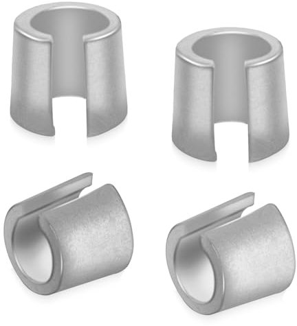 2 Pairs Battery Terminal Shim, Lead Battery Post Shims Negative Positive Posts Terminal Adapters Spacers for Cars Trucks Accessories