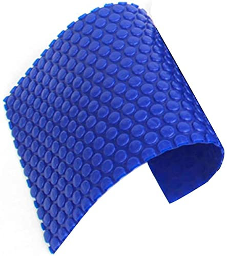 IEOWY Couverture Solaire pour piscines gonflables, Hors Sol et Hors Sol, Film Isolant Thermique à Bulles en polyéthylène, Pliable, Anti-poussière et résistant à la Pluie (2 m x 4 m).