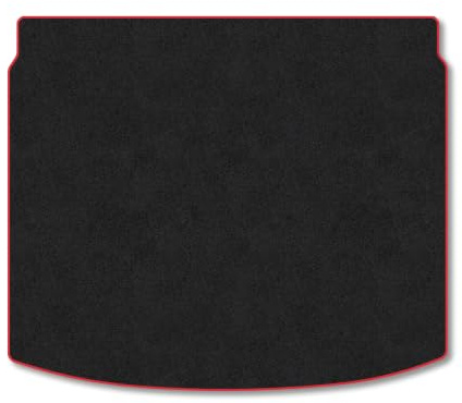 Honda CR-V (2022+) Boot Mat Accessories Tailored Fit Carpet Boot Liner non Slip Red Trim Full Coverage Compatible Accessory Protector Granulated Backing Hand-Finished