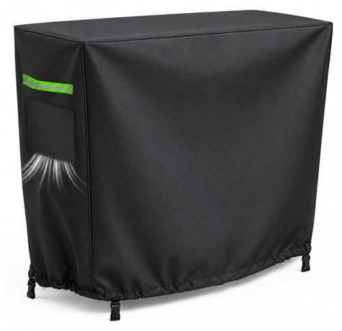 Schutzhülle für Plancha-Trolley, L 100 x B 60 x H 90 cm, Schutzhülle für Grill, wasserdichte Plane aus Polyester mit Gummizug, für Plancha und Servierwagen