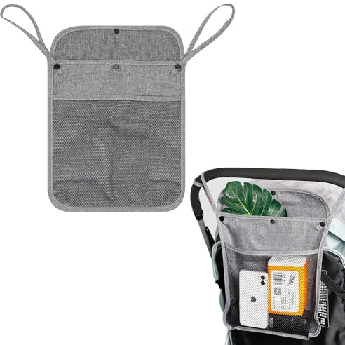 ZENQARI 1 Stück Multifunctional Pushchair Bag Mehrfach Netz Kinderwagen Erweiterungs Aufbewahrungstasche Ermöglicht Bequeme Aufbewahrung Persönliche Gegenstände