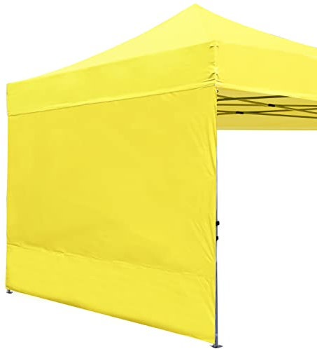 Abccanopy - 1 Pared Solar de 3 x 3 m para toldo, Amarillo