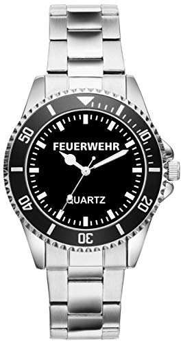 KIESENBERG Feuerwehrmann Feuerwehr Geschenk Artikel Uhr 2399
