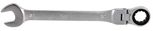 Cofan 180° Gelenk-Ratschenschlüssel | aus Chrom-Vanadium-Stahl | Schlüsselmaße 13 mm